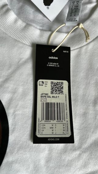 Camiseta Adidas x Bape SSL Milo