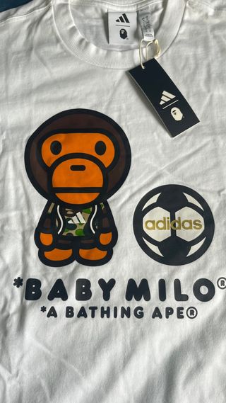 Camiseta Adidas x Bape SSL Milo