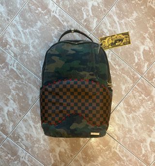Zaino Sprayground Camouflage Checkerboard