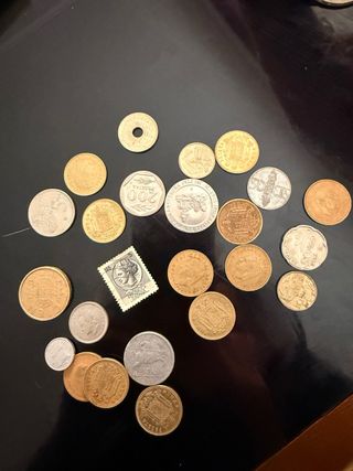 Lote de Monedas Antiguas Variadas