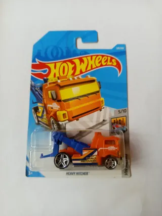 Hot Wheels Heavy Hitcher Naranja y Azul