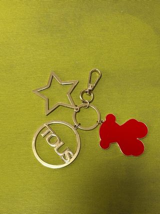 Llavero Tous Estrella, Oso y Círculo con logo