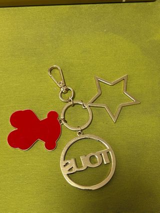 Llavero Tous Estrella, Oso y Círculo con logo