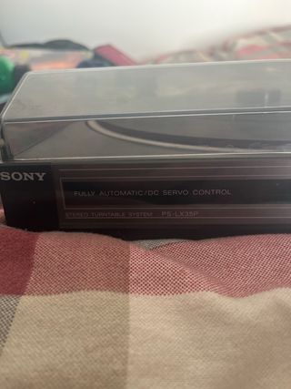 Tocadiscos Sony PS-LX35P Negro