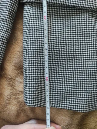 Americana Mango Mujer Gris