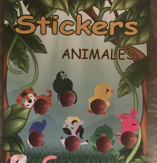Colección Stickers Animales