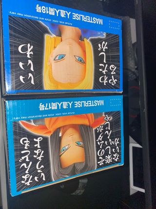 Figure Dragon Ball Z Masterlise Android 17 e 18