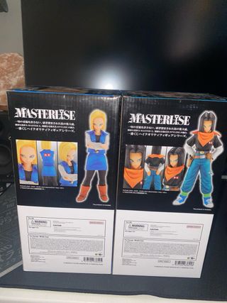 Figure Dragon Ball Z Masterlise Android 17 e 18