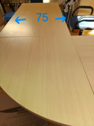 Mesa de oficina modular madera