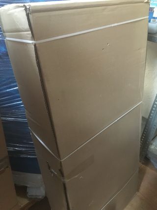 Arcón Baúl Resina 340L Beige y Negro