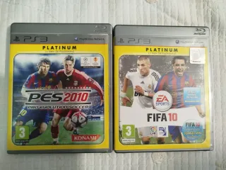 PES 2010 y FIFA 10 PS3 🇪🇸