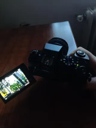 Panasonic Lumix G7 Cámara Negra