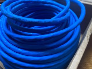 Cable Red ethernet Cat 8 Azul . 45 mts