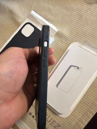 Funda iPhone 13 Silicona MagSafe Negra