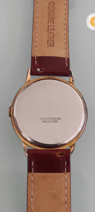 Reloj Laken Dorado y Marrón