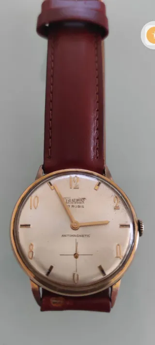 Reloj Laken Dorado y Marrón