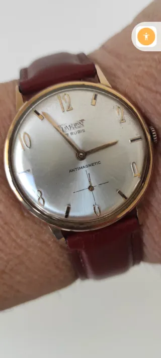 Reloj Laken Dorado y Marrón