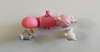 Lote 4 Figuras + Balancín Little Pet Shop