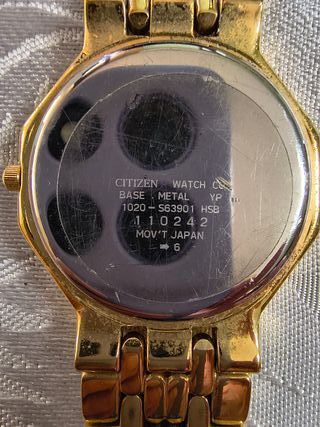 OROLOGIO CITIZEN VINTAGE Uomo Donna Unisex Reloj