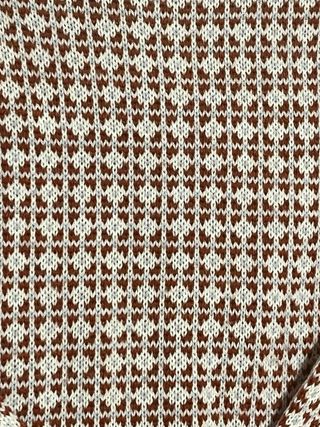 Jersey punto Natura rojo y blanco