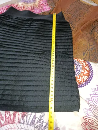 Conjunto Top Animal Print y Falda Negra