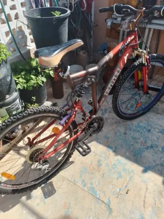 Bicicleta Doble Amortiguador Galaxy