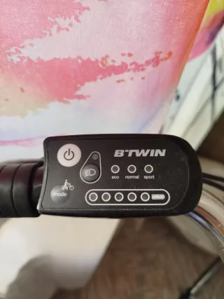 Bicicleta Eléctrica Negra