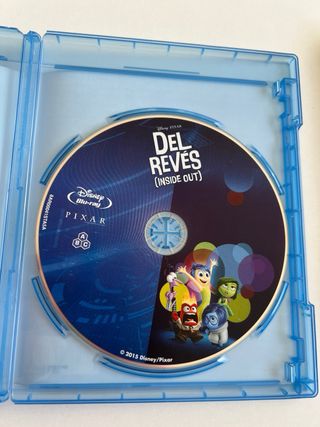 Blu-ray Del Revés (Inside Out) Disney Pixar