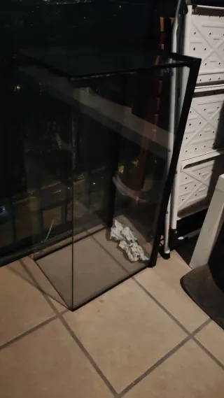 Acuario de cristal de 80 litross