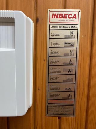 Sauna madera