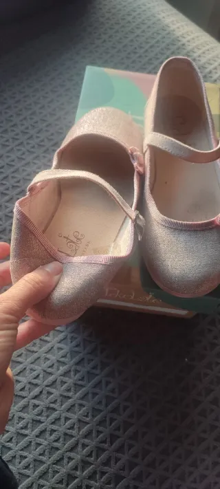 Manoletinas/bailarinas rosas flexibles