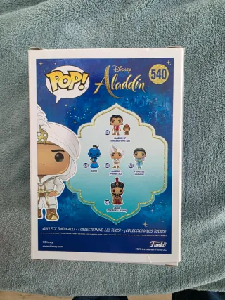 Funko Pop! Disney Aladdin Príncipe Alí 540