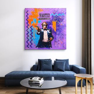 Dipinto su tela.Arte moderna.Pop Art. Opere d'arte