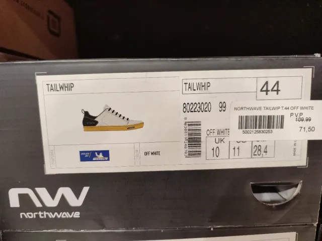 Zapatillas Northwave Tailwhip T.44 Off White