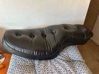 Asiento Doble Harley Davidson Negro