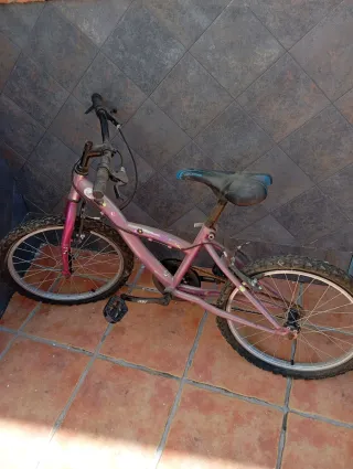 Bicicleta infantil rosa