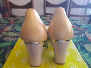 Zapatos Pitillos Salmo y Amarillo