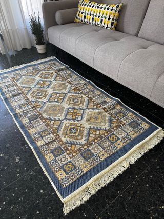 Tappeto Kilim in Cotone Etnico 80x150 cm