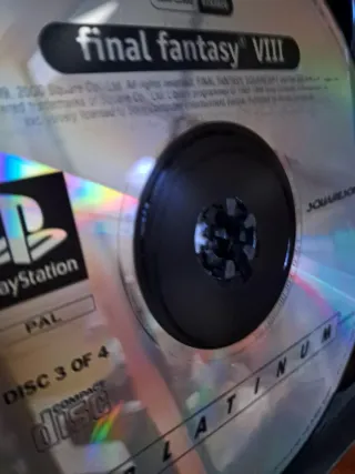 🇬🇧 Final Fantasy VIII PS1 platinum