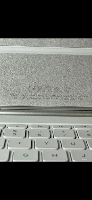 Magic Keyboard iPad Air 11 M3 Blanco