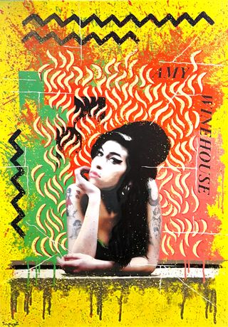 Quadro Amy Winehouse Pop Art