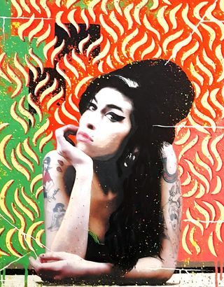 Quadro Amy Winehouse Pop Art