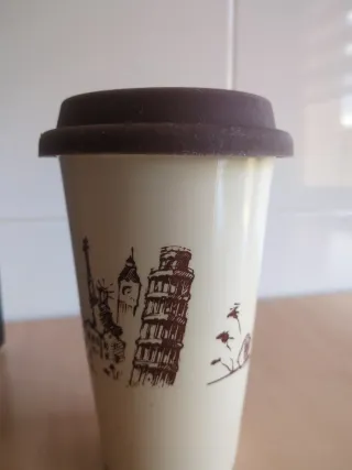 Taza DeLonghi Globetrotter Cerámica Doble Pared