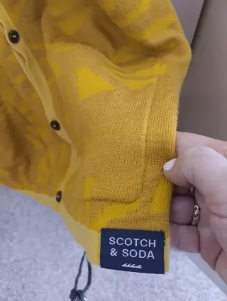 Chaqueta Scotch & Soda Amarilla