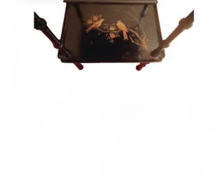 Tavolino Napoleone III con decori