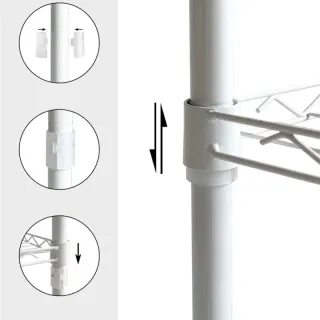 Estantería Rejilla CatterHouse 56x35x160cm