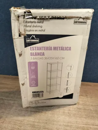 Estantería Rejilla CatterHouse 56x35x160cm