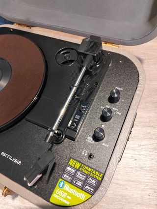 Muse MT-112W Micro Sistema CD/Giradiscos Bluetooth