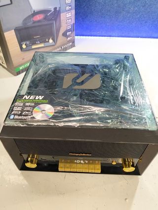 Muse MT-112W Micro Sistema CD/Giradiscos Bluetooth