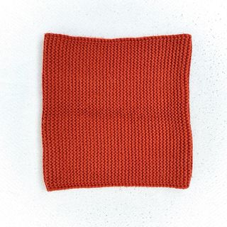 Cuello bufanda unisex teja